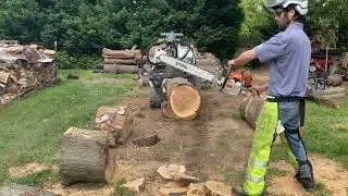 Ported Stihl MS460 With 40$ P&C 33RS VS Pin Oak