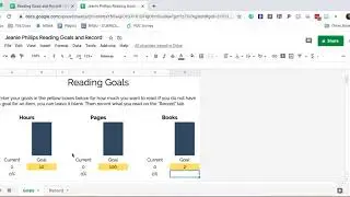 How to help students set reading goals with a reading log