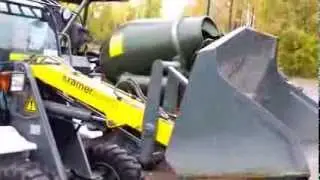 Фронтальный мини-погрузчик на Казанской Ярмарке 2013