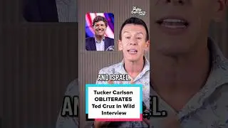 Tucker Carlson OBLITERATES Ted Cruz In Wild Israel-Iran Interview