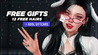 +12 FREE HAIRS Sintiklia | 600L GIFTCARD Limited Time | Second Life December 2025