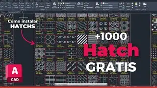 C&oacute;mo Instalar nuevos HATCH o SOMBREADOS en AUTOCAD