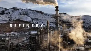 Refinery - 4K Aerial Cinematic Footage #Refinery #Aerial #Cinematic #epidemicsound