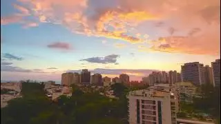 Por do sol de ver&atilde;o 2026 📍Portal da Barra - Barra da Tijuca Rio de Janeiro RJ 