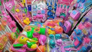 Diy unboxing mini kitchen set _4 minutes satisfying with unboxing hello kitty kitchen set Asmr