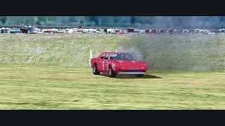 NR2003 1970 Buddy Arrington Hard Daytona Crash Reenactment