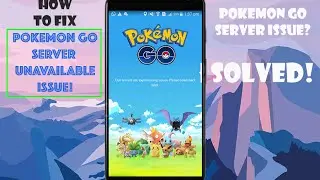 Pokemon Go Server Issues FIX! [SOLVED] | PokeHelp #1