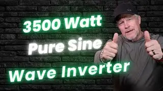 3500 Watt Pure Sine Wave Inverter - Great for emergency power station #puresinewaveinverter #vevor