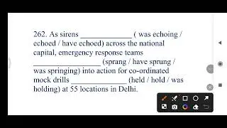 Fill in the blanks with Correct form of Verbs | Choose the correct form of verbs