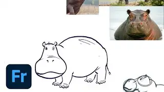 Illustration Masterclass - Use Reference to Draw Cartoon Animals | Adobe Creative Cloud