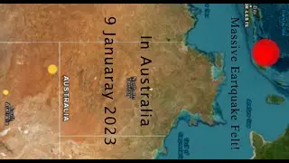Massive Eartquake Felt!In Australia 9 Januaray 2023