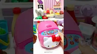 Satisfying ASMR ; Making Miniature Hamburger Lunchbox🍔 #toys #asmr #satisfying