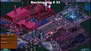 [OpenRCT2] Make Your Own Six Flags Park (No Commentary, Backlogging 33)