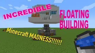 MINECRAFT - TIP and TECHNIQUES for Beginners 101 and Intermediate - Incredible Floating House