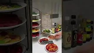 Space Saving Kitchen Rack 🏠✨ | 5 Layer Counter Organizer | Must Have Storage #shorts #kitchenrack