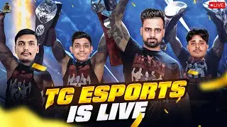 SCRIMS LIVE WITH TOTAL GAMING ESPORTS  |TG FOZYAJAY IS LIVE | #freefireindia #tournamentlive