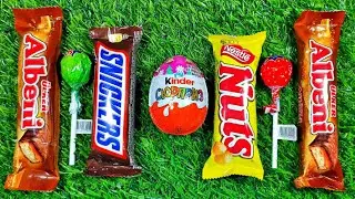 Sweets Candy ASMR Satisfying video AsmrLollipops candy and chocolate Gummy candyCutting video
