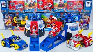 Unboxing Paw Patrol toys ASMR | Paw Patrol Moto Pups Moto HQ Set |Chase's Power Changing Vehicle Toy
