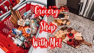 GROCERY SHOP WITH ME (finally) | Vlogmas Day 6