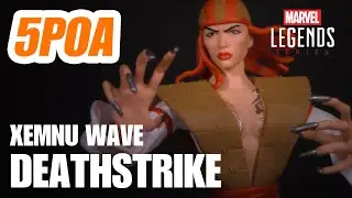 Hasbro Marvel Legends Super Villains Xemnu Wave X-Men Lady Deathstrike - 5POA Action Figure Review