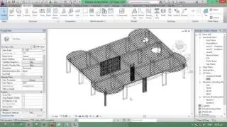 Revit Structure Training Course lesson 14 Slab Reinforcement