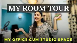 My Room Tour 🏠 | My Studio cum Office space🎥 | @azfarKhan