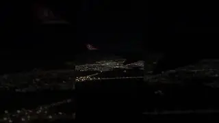 Landing in Medina, Saudi Arabia