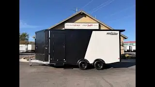 High Country 8x18 / 8.5x18 UTV/ATV/Snowmobile Enclosed Trailer All Aluminum