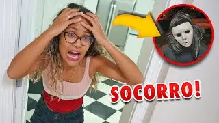 UM NOVO FACE APARECEU?! - PASSEI A NOITE SOZINHA E ISSO ACONTECEU!