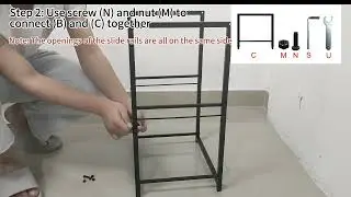 Rolling File Cart- 2 Drawers Installation Video