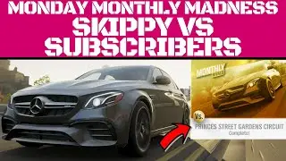 FORZA HORIZON 4-Monday Monthly Madness -NEW E63 AMG S-Skippy vs SUBSCRIBERS Fastest time wins.