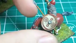 Проект конверсии Бретонской кавалерии SAGA  Age of Vikings Norman Army Project part 13