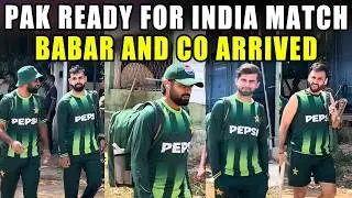 Pakistan Cricket Team Arrived at Premadasa Stadium for Practice Session