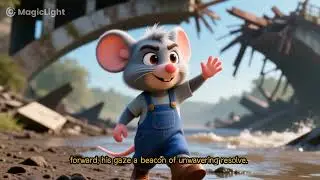 “The Forest’s Biggest Hero Was the Smallest One 🐾🌙”