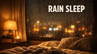 Cozy Bedroom Rain on Window – 30 Minutes Sleep Sounds & Night Ambience