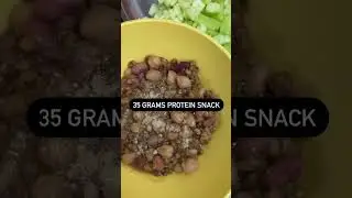 35 grams protein in 500 Calories. For vegetarians.