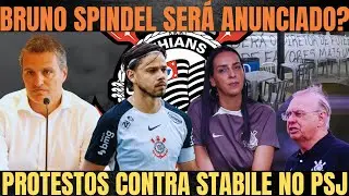 CORINTHIANS PREPARA ANÚNCIO de BRUNO SPINDEL?| PSICÓLOGA se DESPEDIU do ROMERO| PROTESTOS NO PSJ