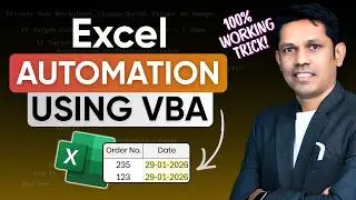 How to Create a Static Date Stamp in Excel (VBA Tutorial)