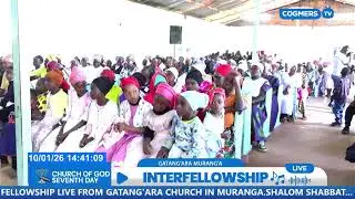 GATANG'ARA , MURANG'A INTER FELLOWSHIP 10 JAN 2026