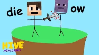 PotatoPie25 and Evident 1v1 in Hive Skywars...
