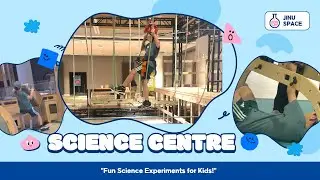 Building My Own Roller Coaster! Interactive Science Exhibit for Kids