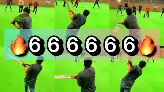7 Sixes in a Row in One Match | best indoor cricket sixes #indoorcricket #sixes (@6andOUT)