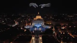 Vatican - Behind The Scenes - 3,000 Drones Recreate Michelangelo's Sistine Chapel - A Nova Sky Story