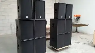 HK Actor DX ADX Active Speaker Setup Test 💪🏼6400 Watt RMS💪🏼 FULL Open Volume💪🏼 PA Anlage HK Audio
