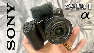 SONY &alpha; ZV-E10 II: Best APS-C Camera for Vlogging, YouTube, Photography & Interchangeable Lenses