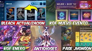 BLEACH ACTUALIZACION, NUEVO EVENTO KOF, JHONSON LUCKYBOX, NOLAN, SQUAD ANTIDIOSES