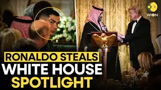 Cristiano Ronaldo Joins Trump, Elon Musk at White House Dinner with Saudi Crown Prince | ORIGINALS