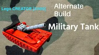 LEGO Creator|31100|Alternate Build | Military Tank |#lego #leo