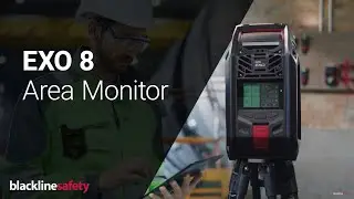 EXO 8 Area Monitor - Gas Detection Systems | Blackline Safety - Lone Worker Safety