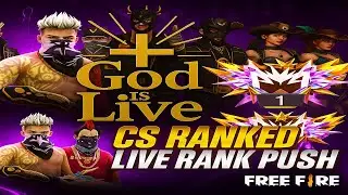 NEW CS RANK SEASON START 🤯 REGION TOP-1 CHALLENGE DAY-39 | GOD IS LIVE 🔥 FF LIVE #freefire #cspush